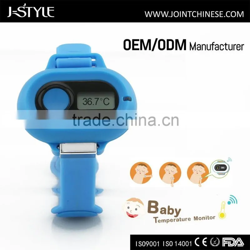 2017 Bluetooth wristband thermometer for baby from J-style