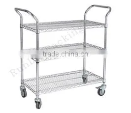 CW-20 chrome wire oven tubular shoe shelving rack