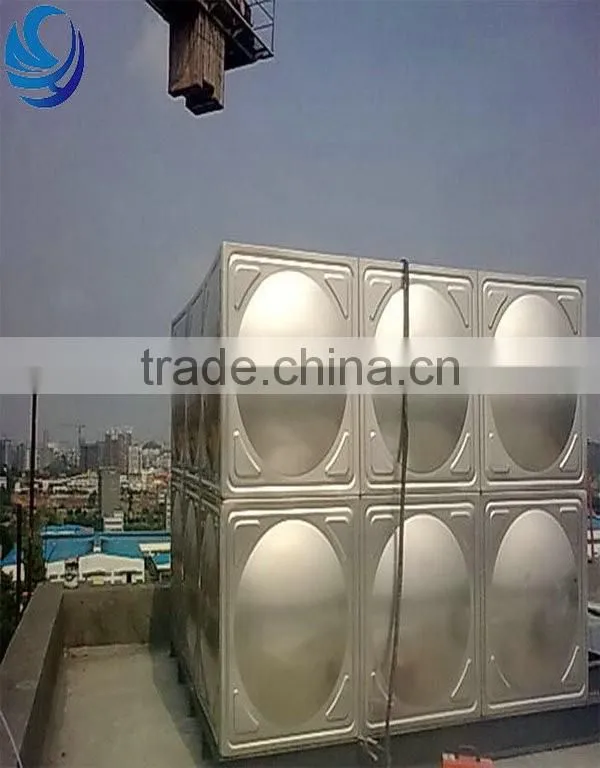Enameled pressed steel water storage tank in high quality