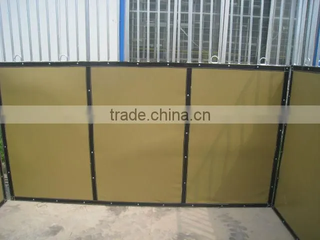 Galvanized or PVC horse stable frame