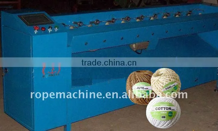 sisal/jute/cotton/nylon/pp plastic yarn ball machine 20-2000G mobile: 0086 15163879588,email:alice@ropeking.com