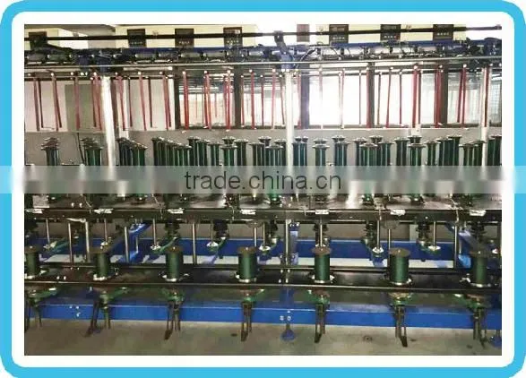 TWO FOR ONE RING TWISTER/RING TWISTING MACHINE FOR PP MULTIFILAMENT