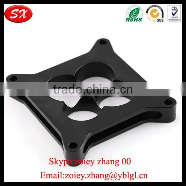 Square Aluminum 4150 CNC Milling Spacer For Air & Fuel Carburetors Accessories