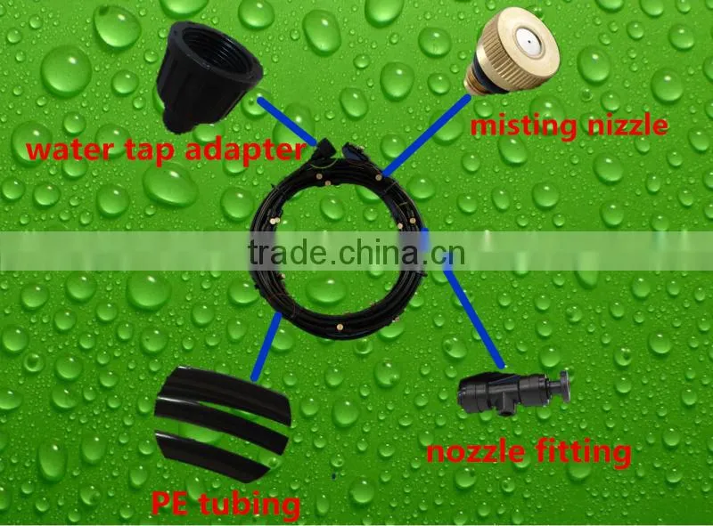 E1901 fine and good design misting system& misting cooling & misting kit for garden supplies in 2014