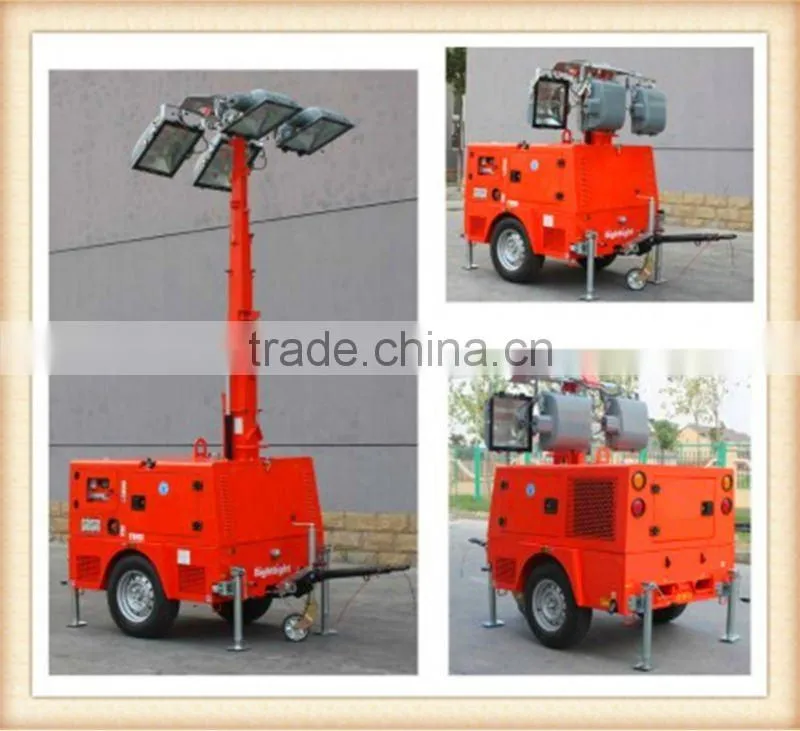 8kw-108kw Telescopic Light Tower