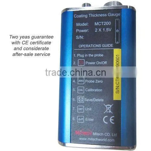 Handheld MITECH MCT200 Ultrasonic Thickness Gauge