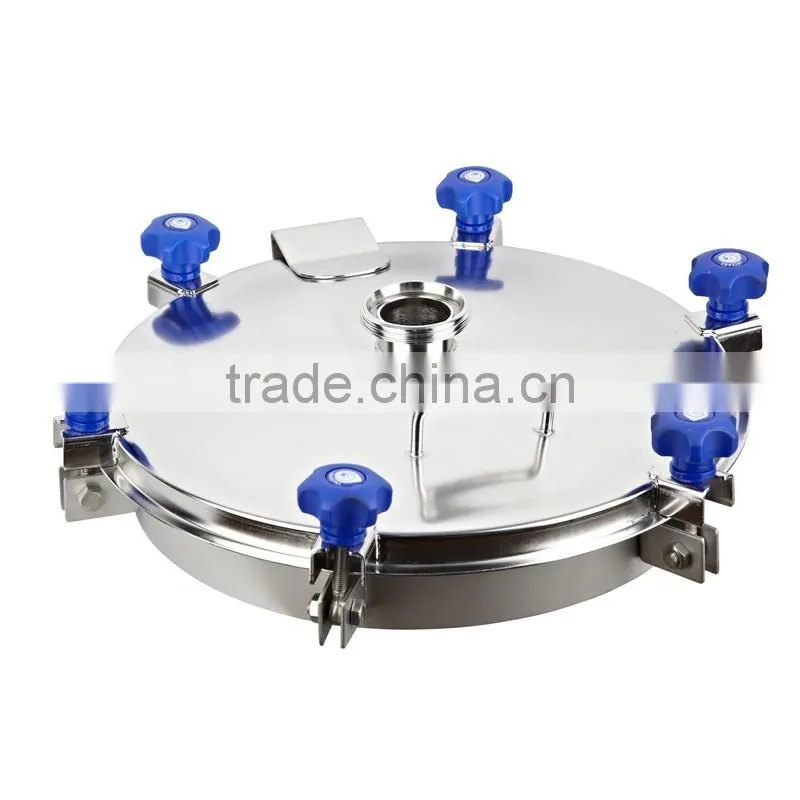 BLS sanitary stainless steel pressure tank manway