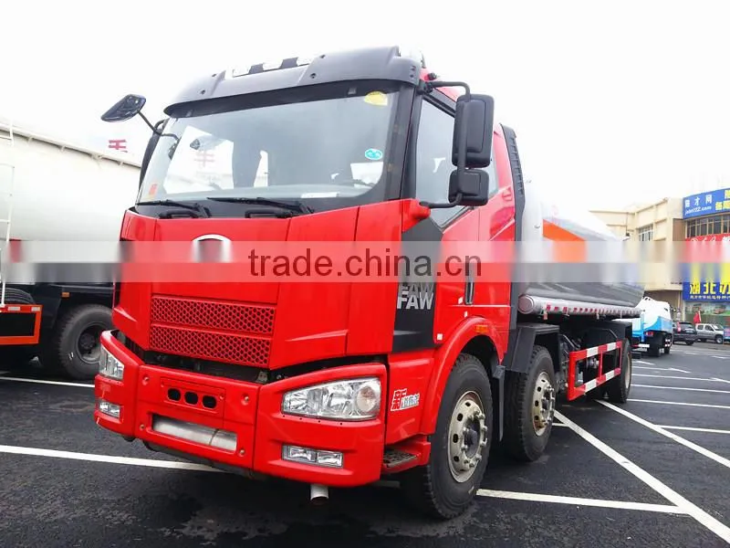 Heavy Duty FAW 25CBM Oil Tank Truck