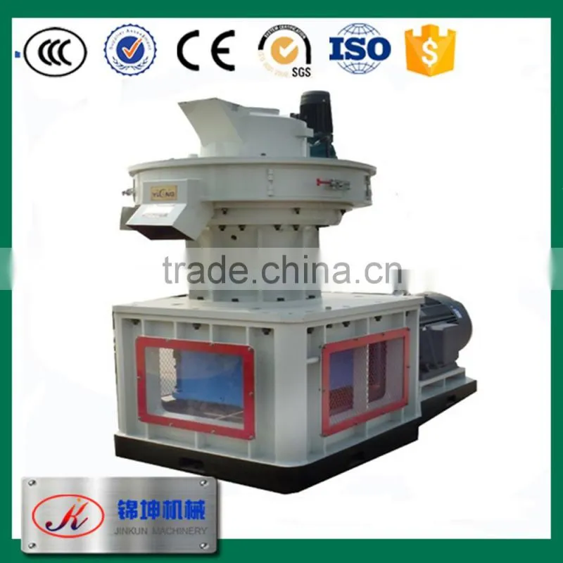 Gold manufacturer supply corn husk pellet mill/ wood pellet mill for sale.
