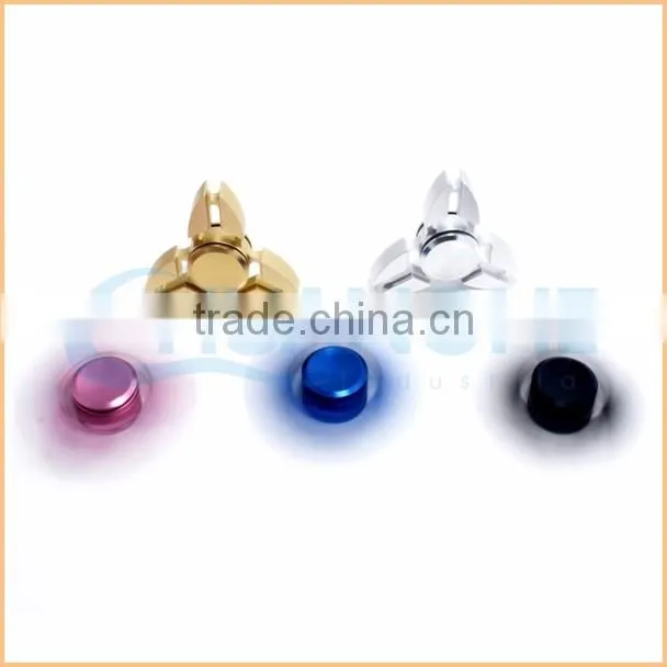 2017 New Tri-Spinner Fidgets Toys Copper triangle finger gyro