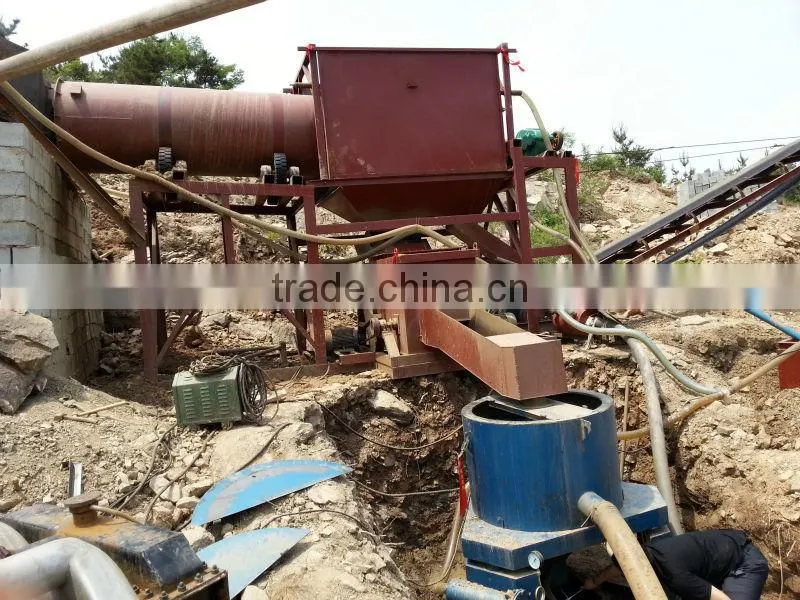 Knelson type gravity gold concentrator