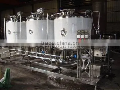 CIP cleaning machine for beer brewery
