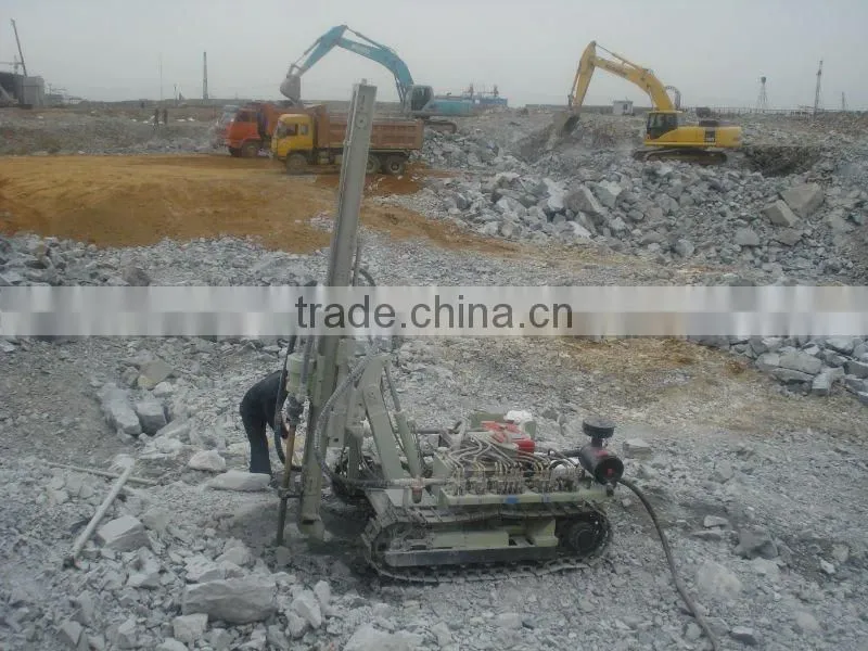 hydraulic crawler drilling equipment (CTQ-D100YA1)