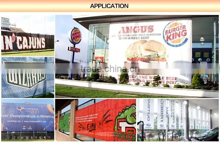 OEM Factory inkjet digital printing pvc mesh banner