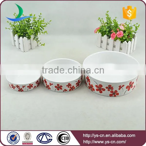 Ceramic Pet Feeding Bowl For Cat Dog