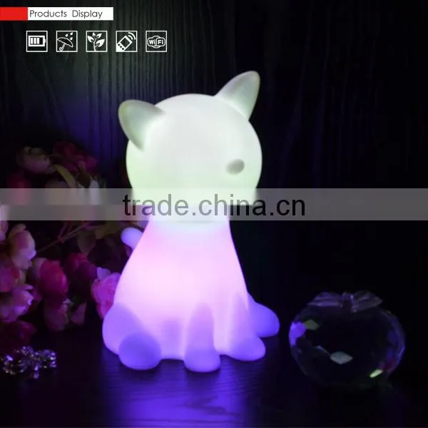 sleeping lamp for Dog and Cat shape ambience home decors kids rechargeable led