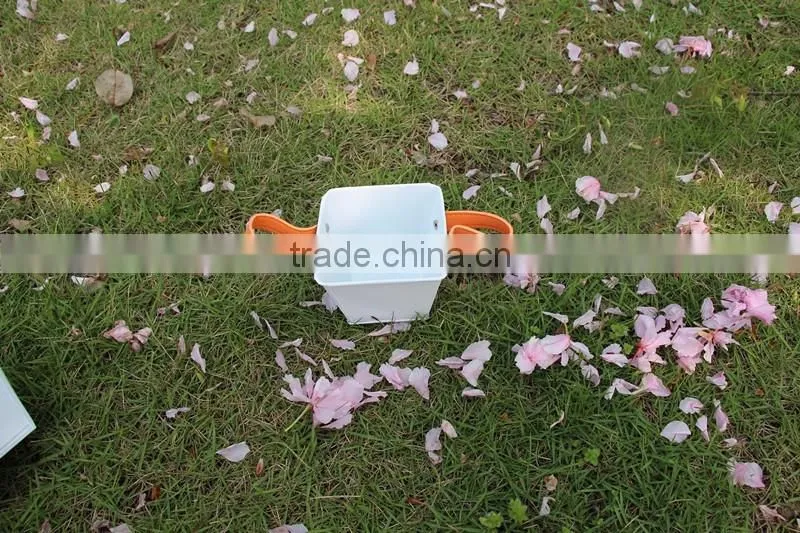 nanning factory bulk distressed rustic rectangular stackable garden yard recycled metal planters