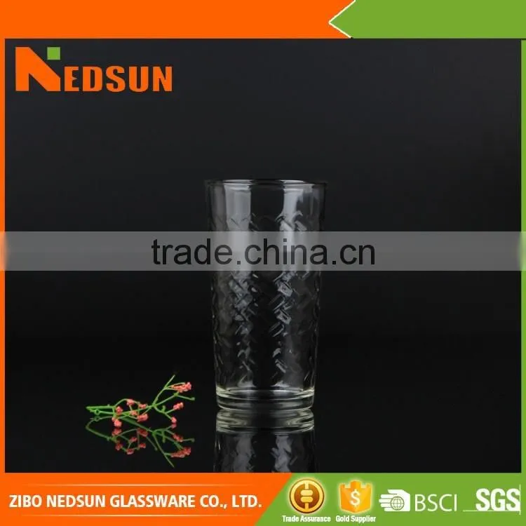 Hot sales clear glass drinkware