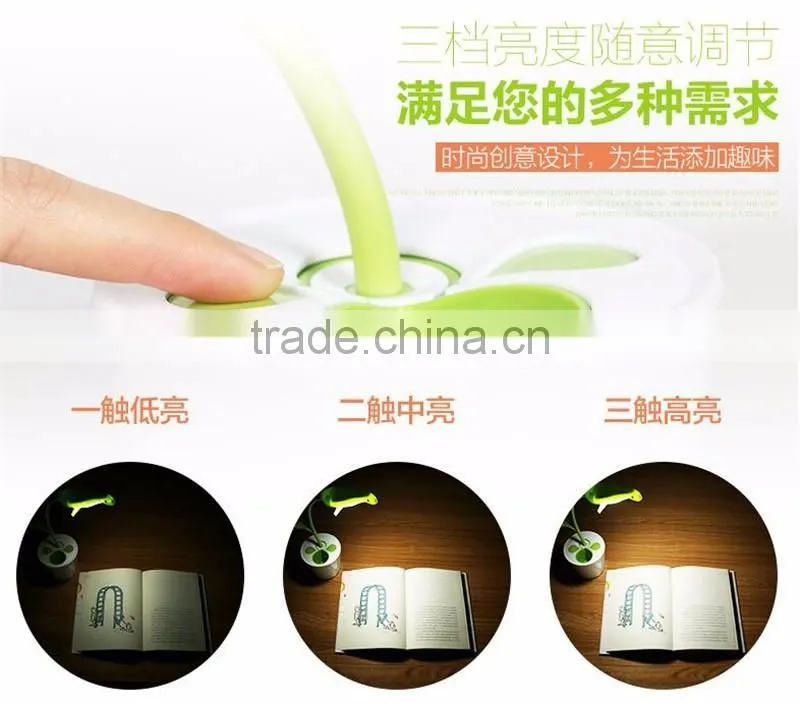 Simple Free Bird Lamp LED small table lamp bedroom bedside Foldable USB Rechargeable Lamps