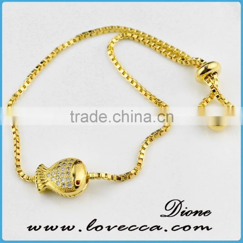 chinese high end jewelry hand chain bracelet micro pave cz bracelets with Beads