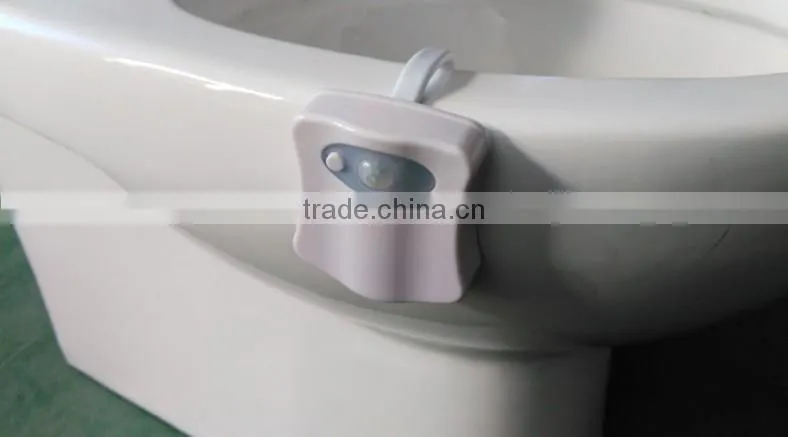 New product LED toilet nightlight motion sensor toilet lamp with 8 colors