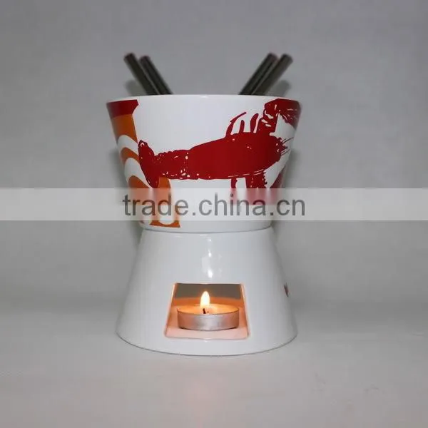 Ceramic Chocolate Fondue