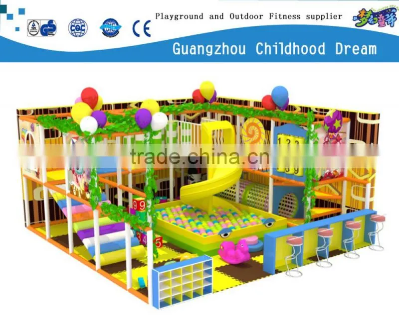 $39.00/Sq.m CHD-962 Guangzhou manufacturer kids indoor play equipment, indoor jungle gym, naughty fort