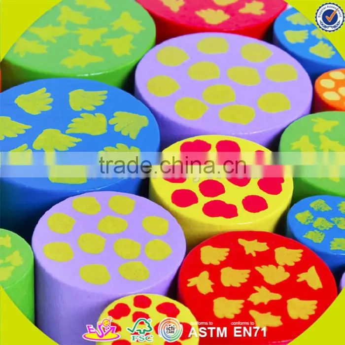 wholesale Wooden Balance game toy for kids,Cheap balance game toy,DIY colorful wooden balance game toys W11F046
