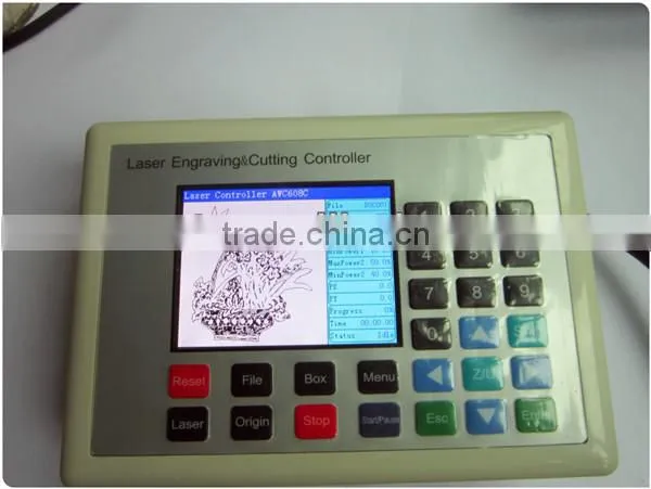 colour display preview function awc608c co2 laser control system