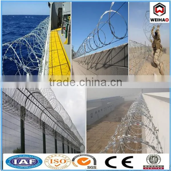 Concertina coil razor barbed wire 15 years manufacturer