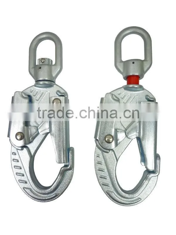 A304DKTL Aluminum Swivel Load Indicator Snap Twist Lock Hook