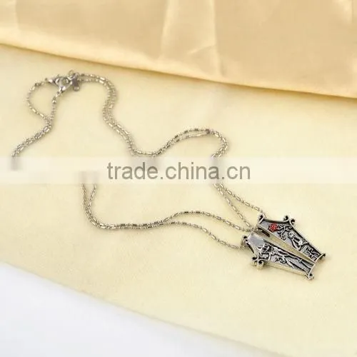 Cheap 2016 new The Nightmare Before Christmas Jack Lisa Couple Pendant Necklace Jewelry Gift