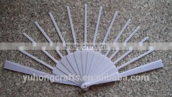 Spanish style plastic crafts fan ribs