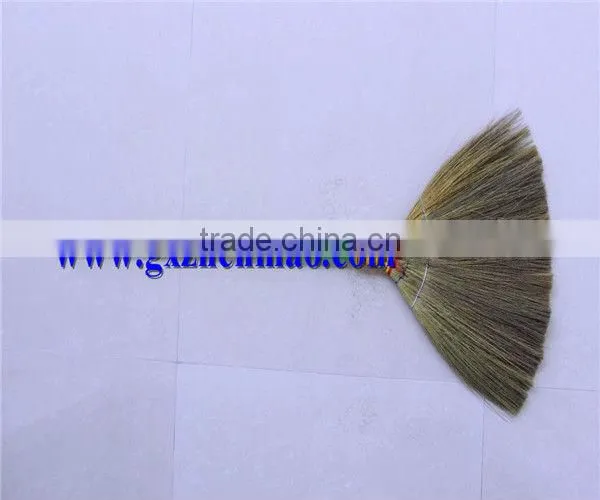 Flower Grass Hand Broom with PVC Coated Handle and Dustpan