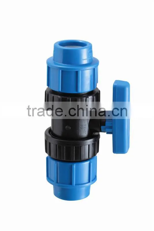PP COMPRESSION BALL VALVE