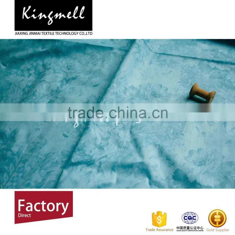Custom Design OEM Cotton Fabric Green Floral Cotton Fabric Roll
