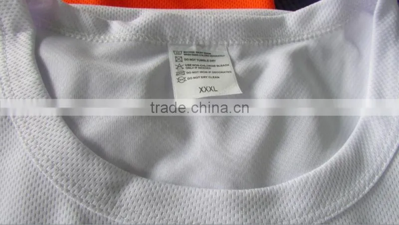 hot sale 100% polyester breathable high quality dry fit t-shirt custom wholesale