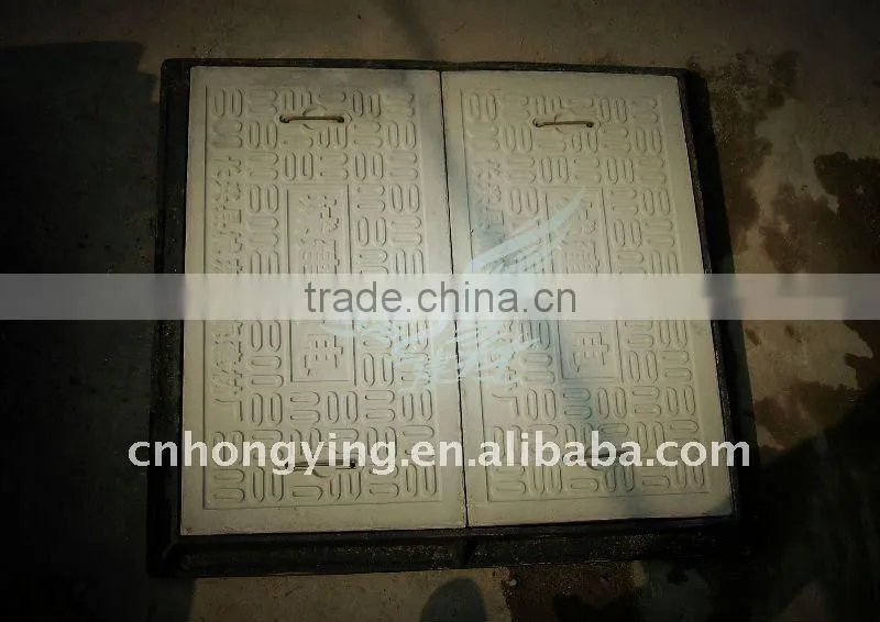 Electrical steel fiber 500x400x30 manhole cover