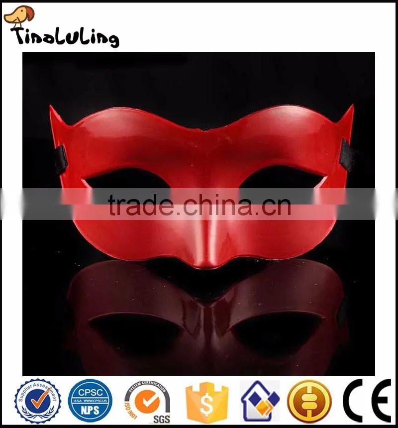 multi-colors Wholesale Popular Party solid color Plastic Face Mask
