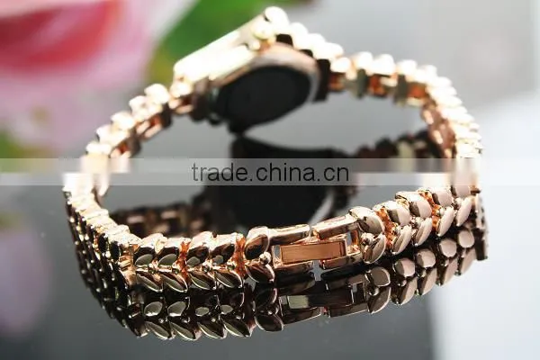 2016 Hot Sale Fashion Gold Wrist Watch Bracelet Women Watches