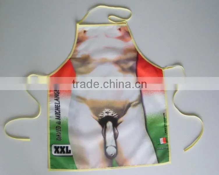 polyester promotional apron