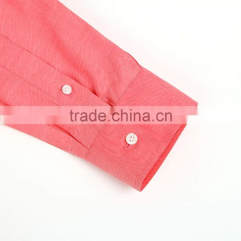 new fashion Oxford new design regular long sleeve washed causal men shirt 100% cotton