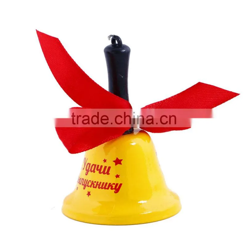 Cute kids hand bell children gift promotion jingle bells