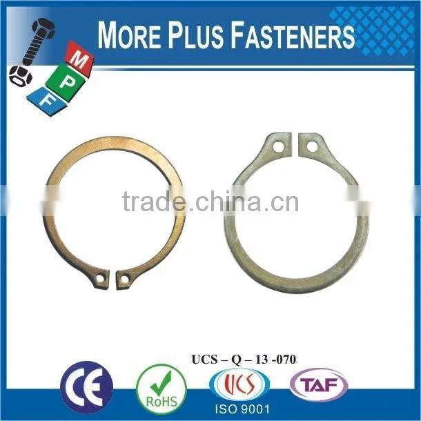 Made in Taiwan Stainless Steel 3/8" Internal Retaining Ring External