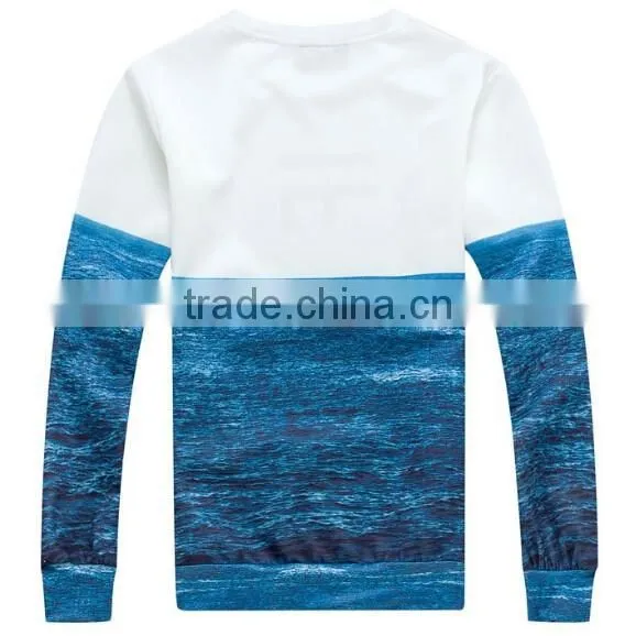 Long Sleeve T shirt with 3D Full Printing for Wholesale