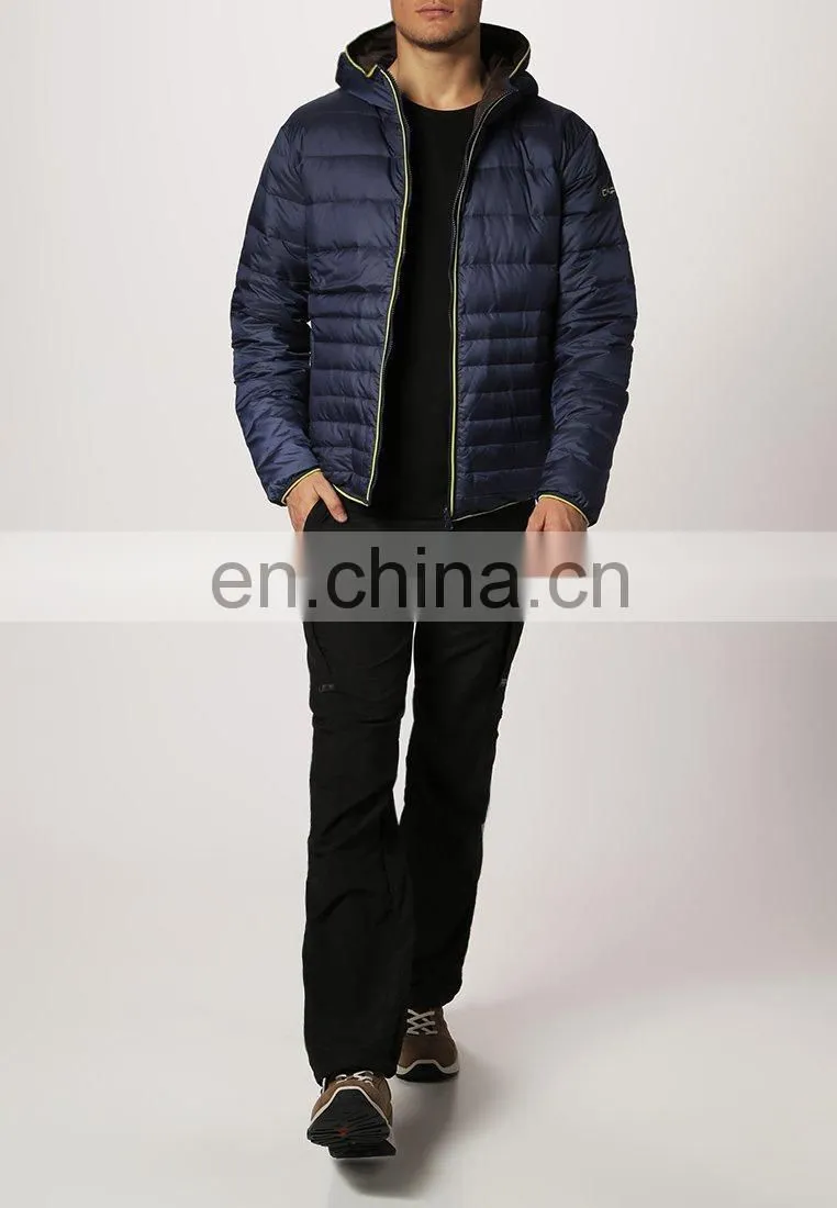 men modern artificial light down jacket