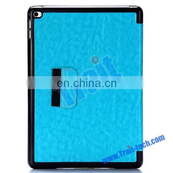 Factory OEM Flip Stand PC PU Cases for iPad Air 2