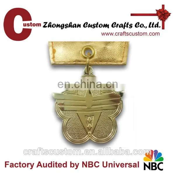 Promotional new products expert factory custom KING ARTHUR enamel badge medal