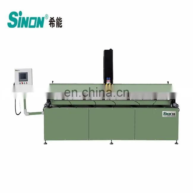 CNC 4 Axis milling machining center for aluminum window frame
