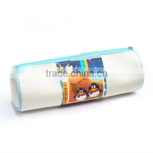 custom beautiful round shapes pencil cases
